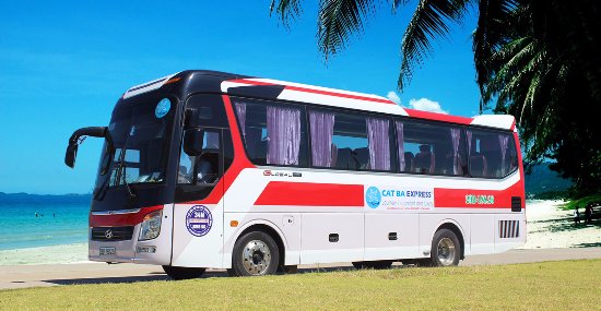 Bus Hanoi - Cat Ba island